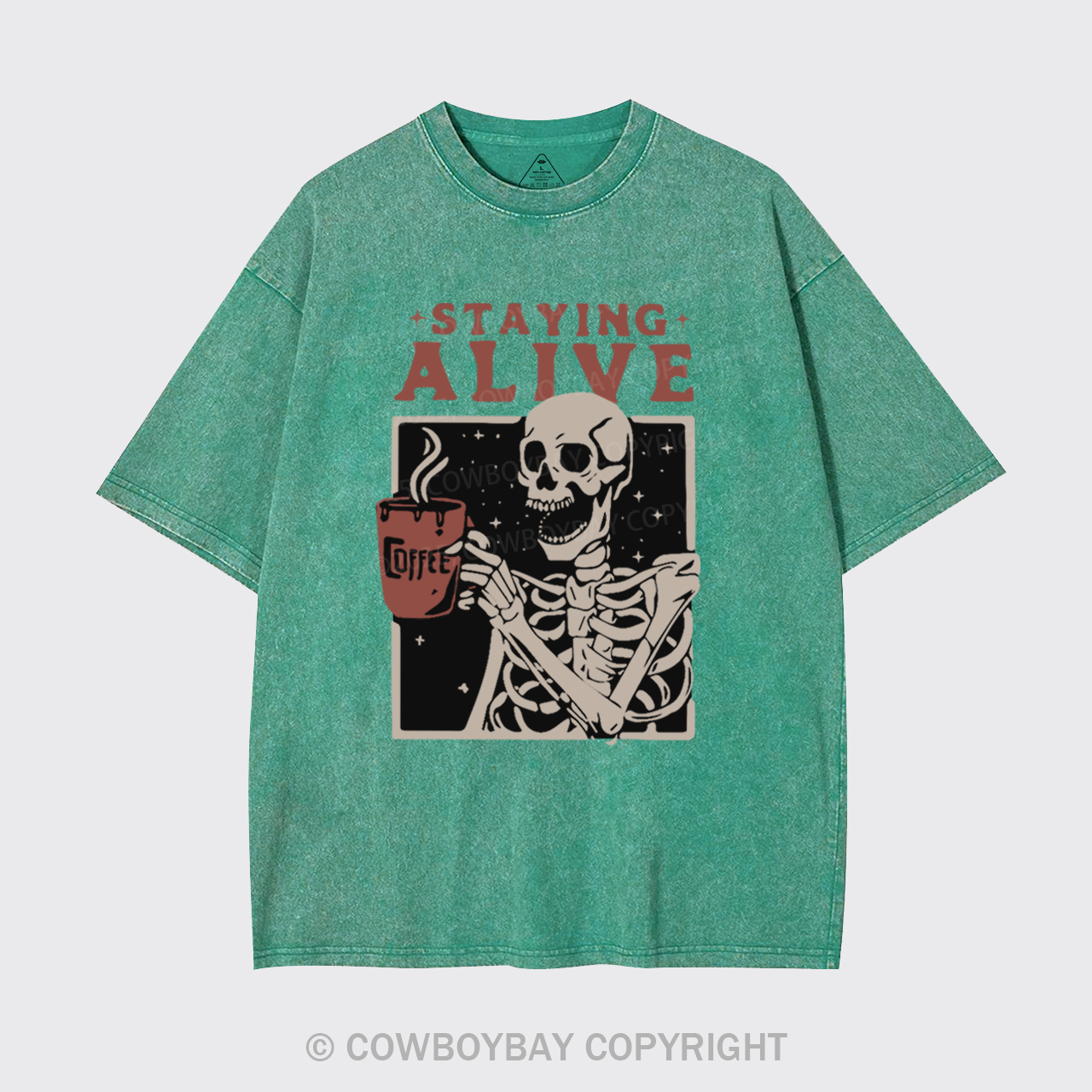 Staying Alive Garment-dye Tees