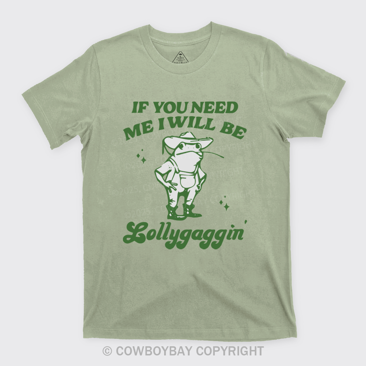 If You Need Me I Will Be Lollygaggin' Retro Frog T-Shirts