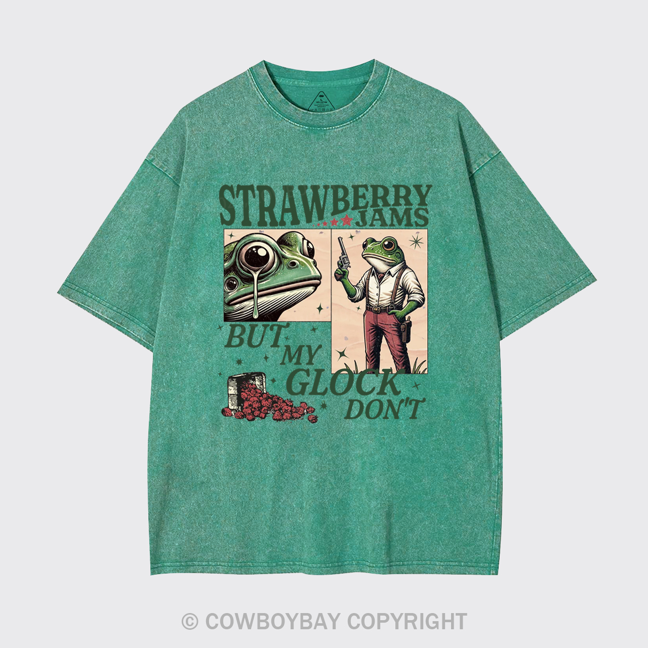 Strawberry Jams Garment-dye Tees