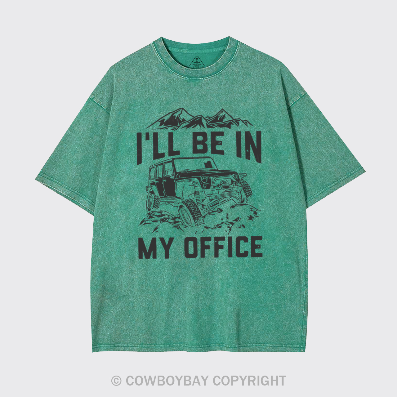 I'll Be In My Office Garment-dye Tees