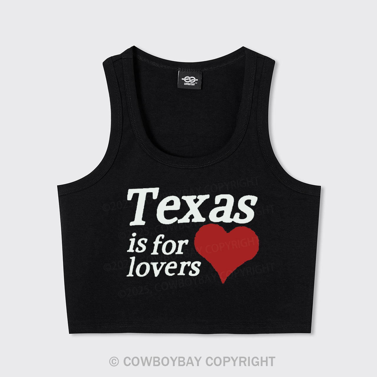 Texas Is For Lovers Tank Top