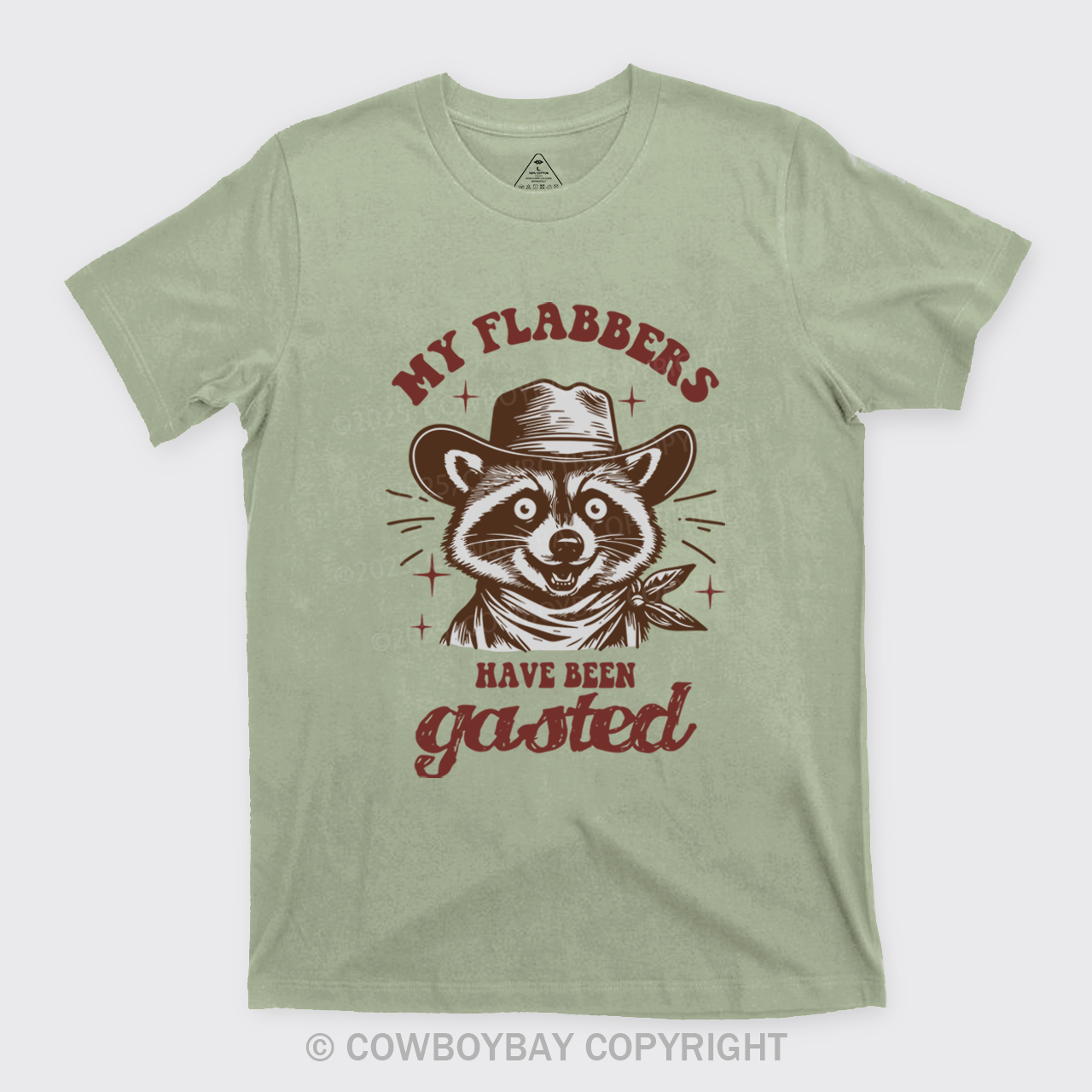 Flabbergasted Cowboy Raccoon T-Shirts