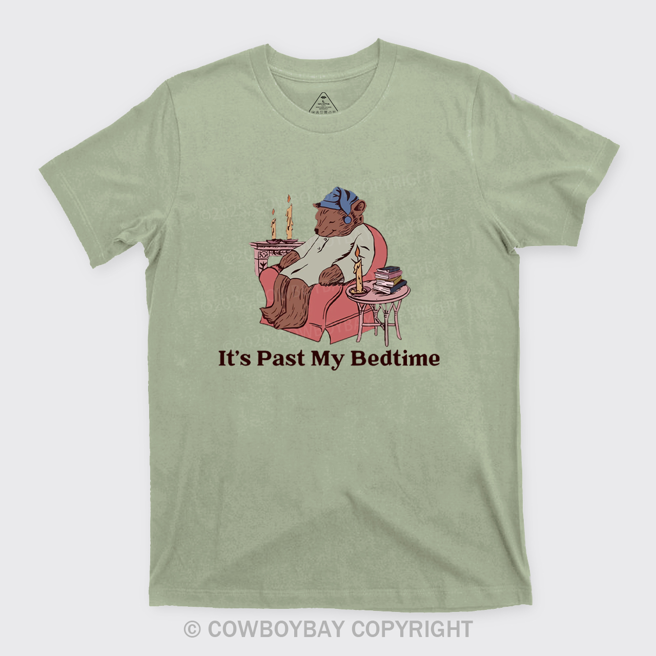 It's Past My Bed Time Bedtime T-Shirts