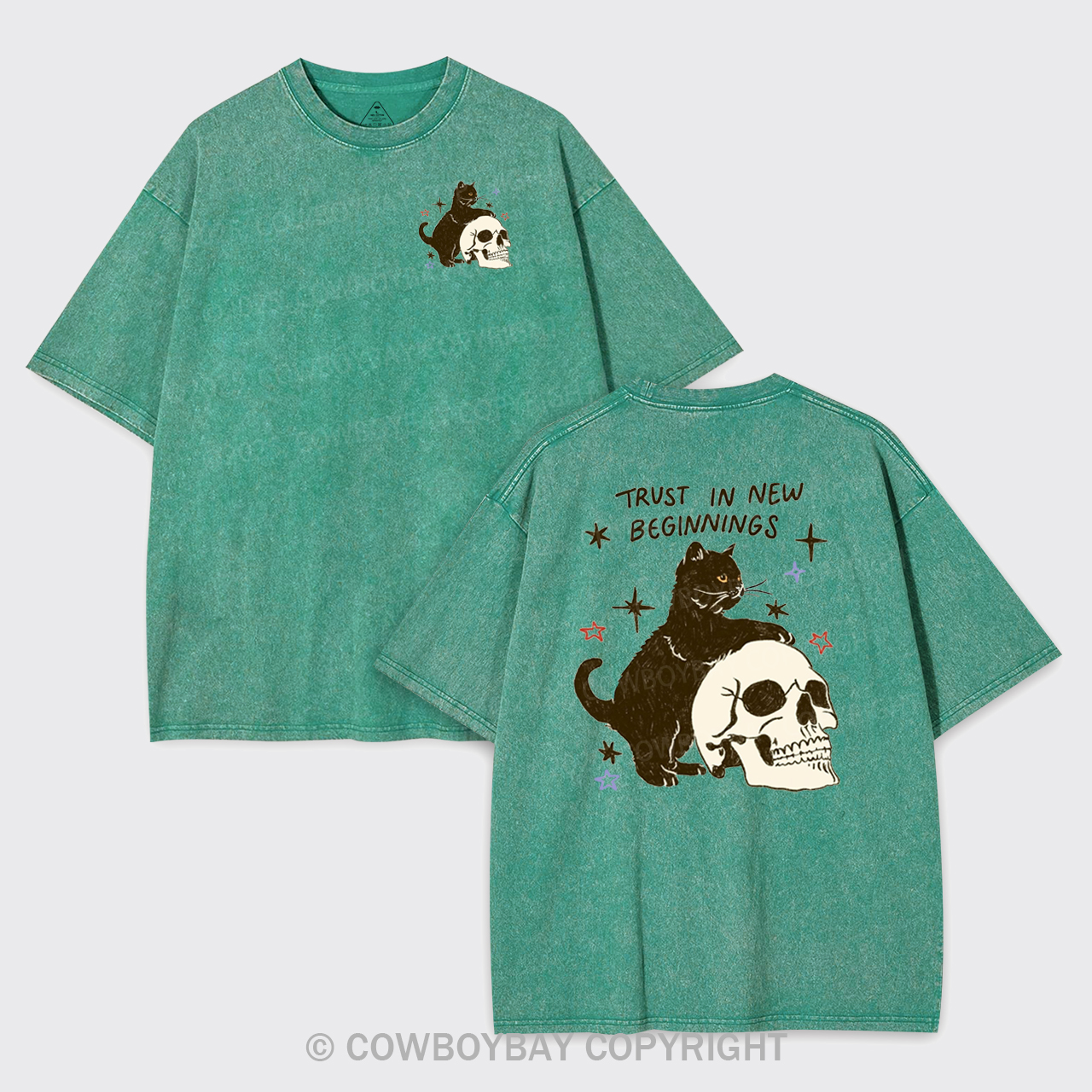 Trust In New Beginnings Garment-dye Tees