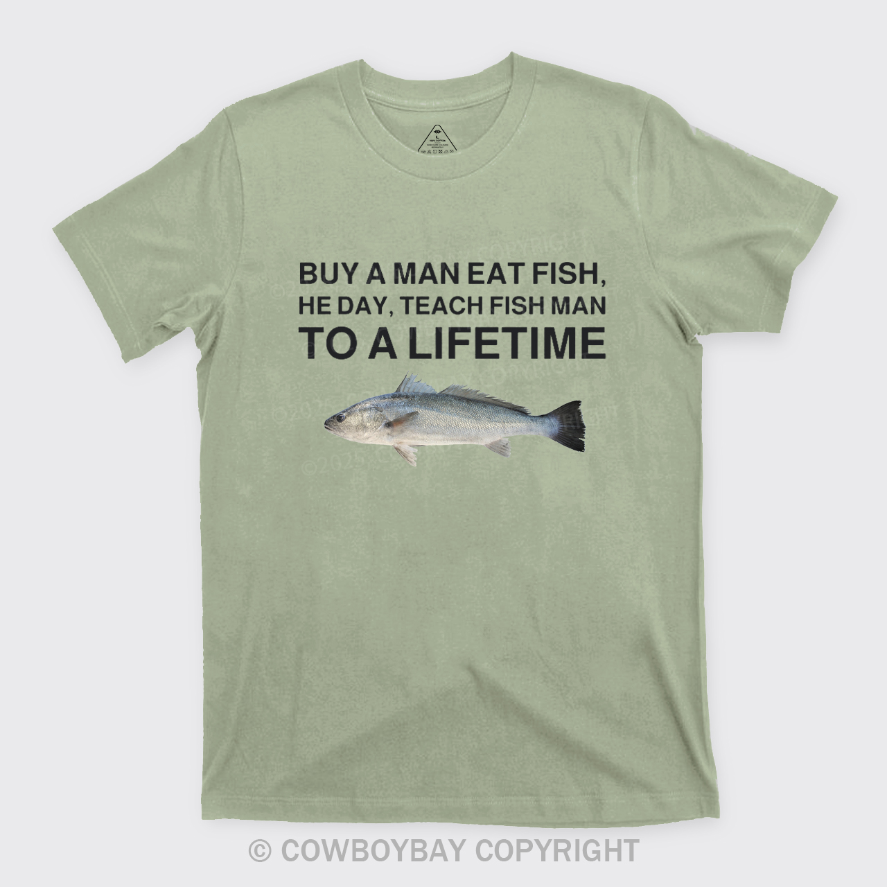 Buy A Man Eat Fish T-Shirts
