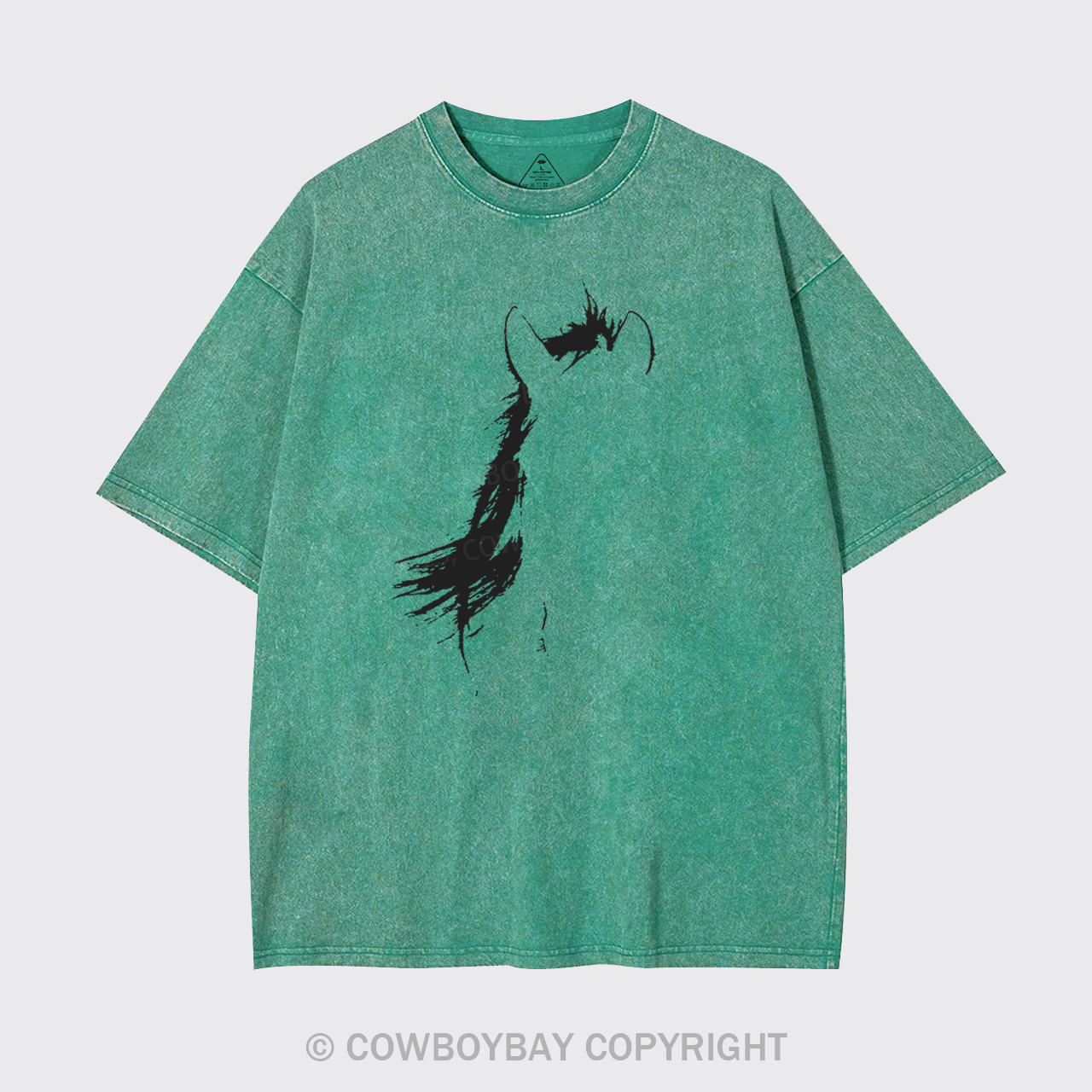 Vintage Horse Print Garment-dye Tees
