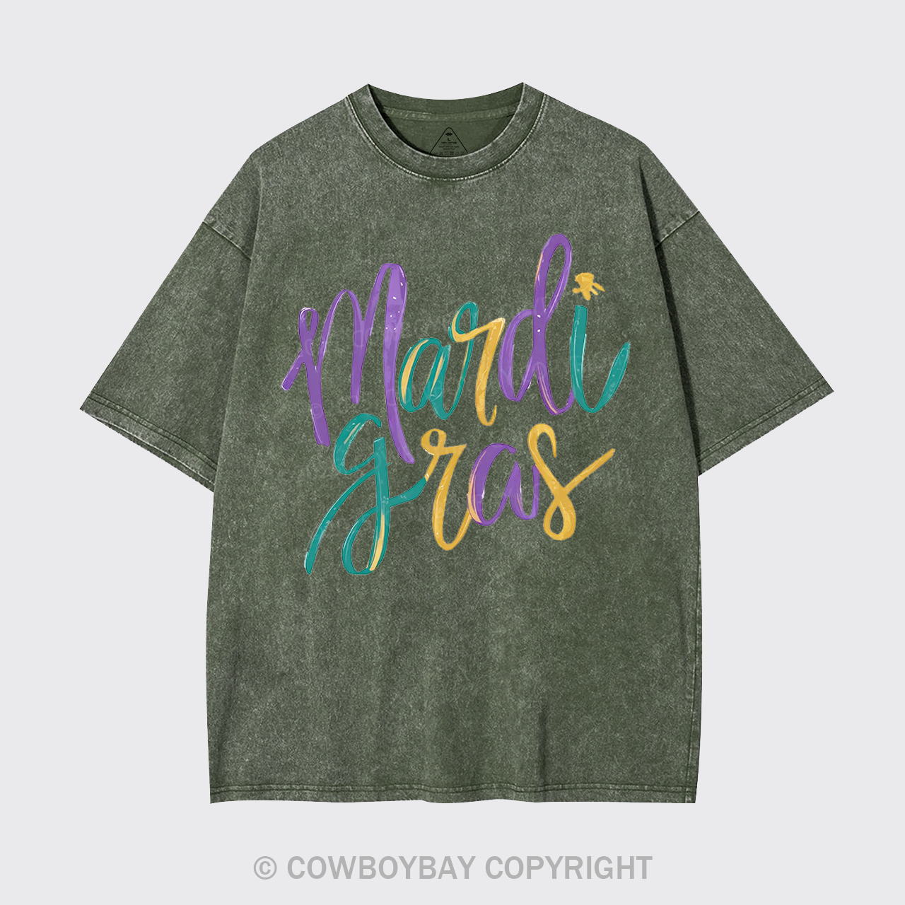 Mardi Gras Garment-dye Tees