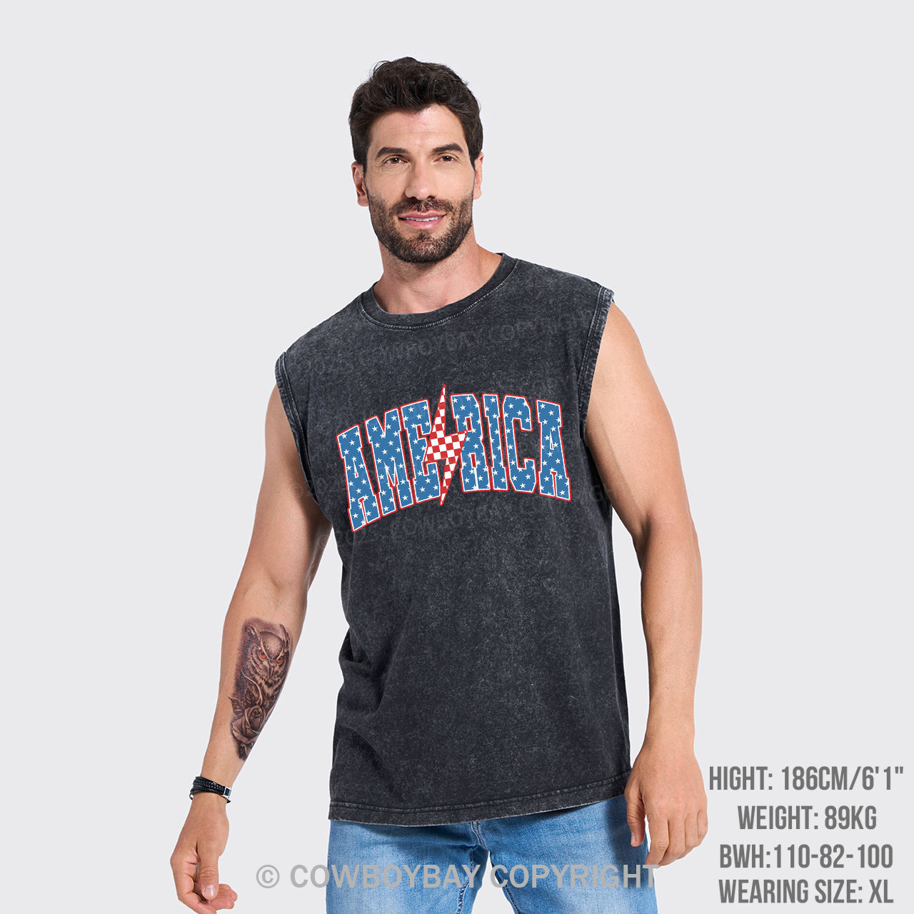 Shining America Washed Tanks