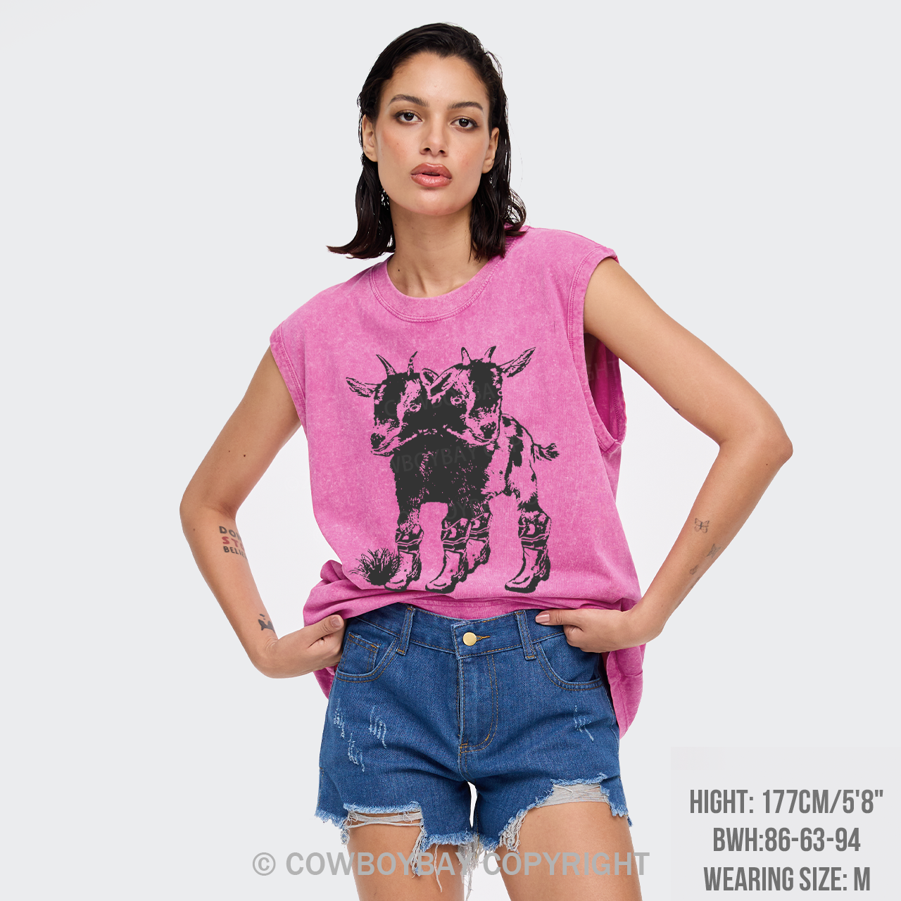 Two Headed Goat Washed Tanks