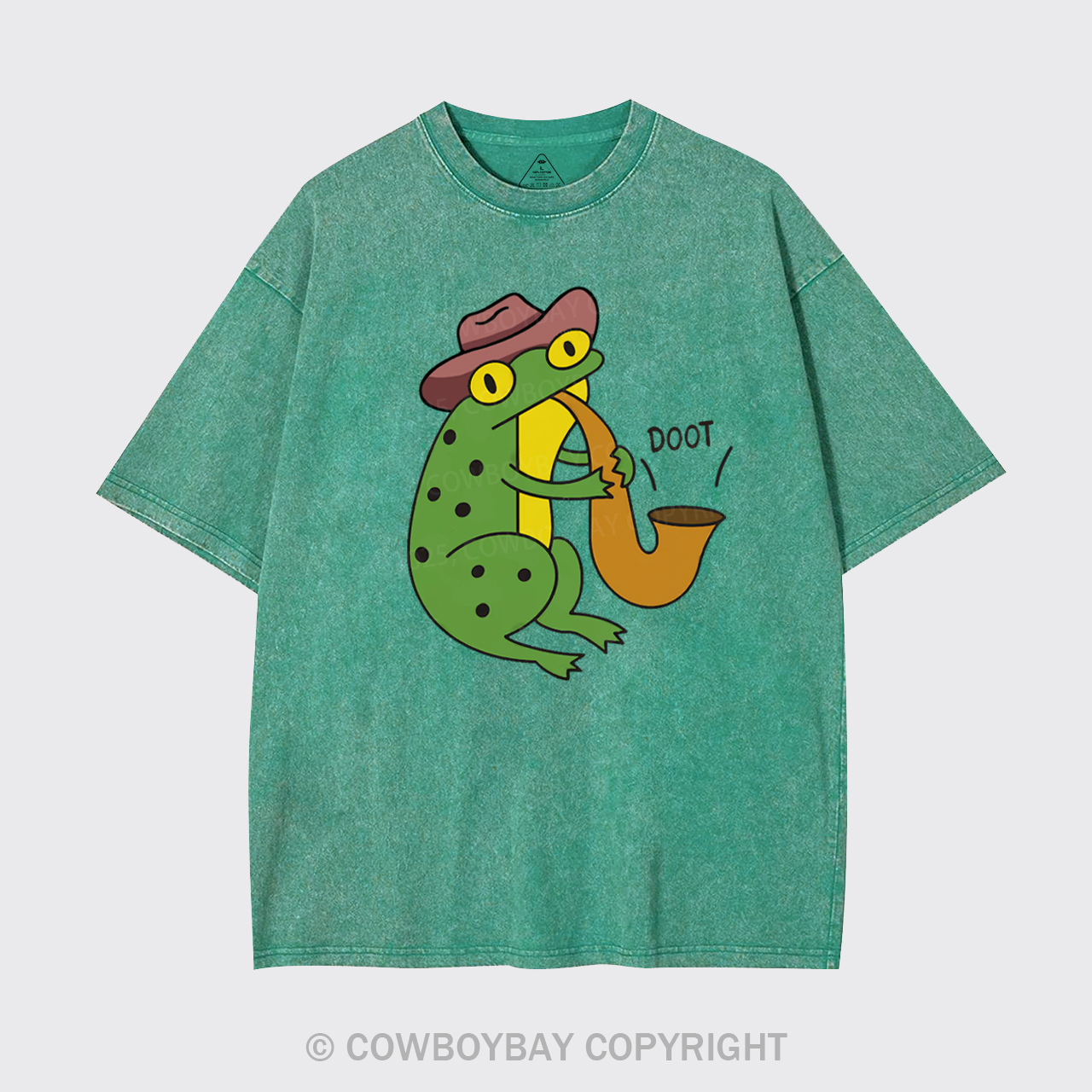 Funny Doot Frog Garment-dye Tees