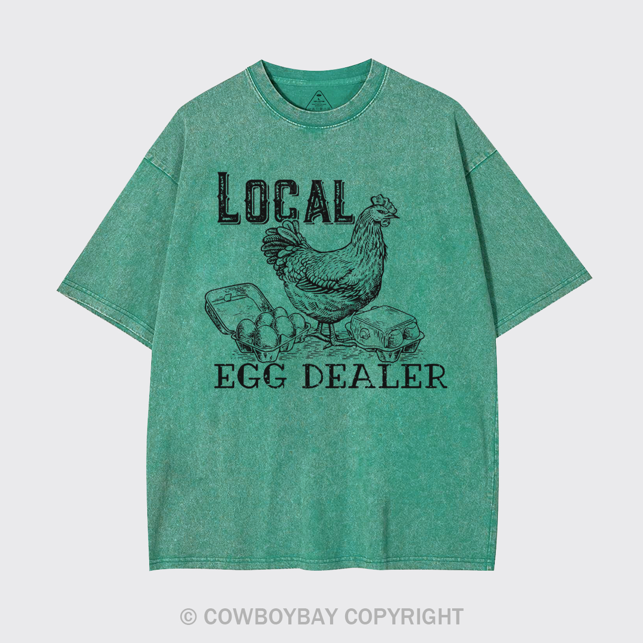 Local Egg Dealer Garment-dye Tees