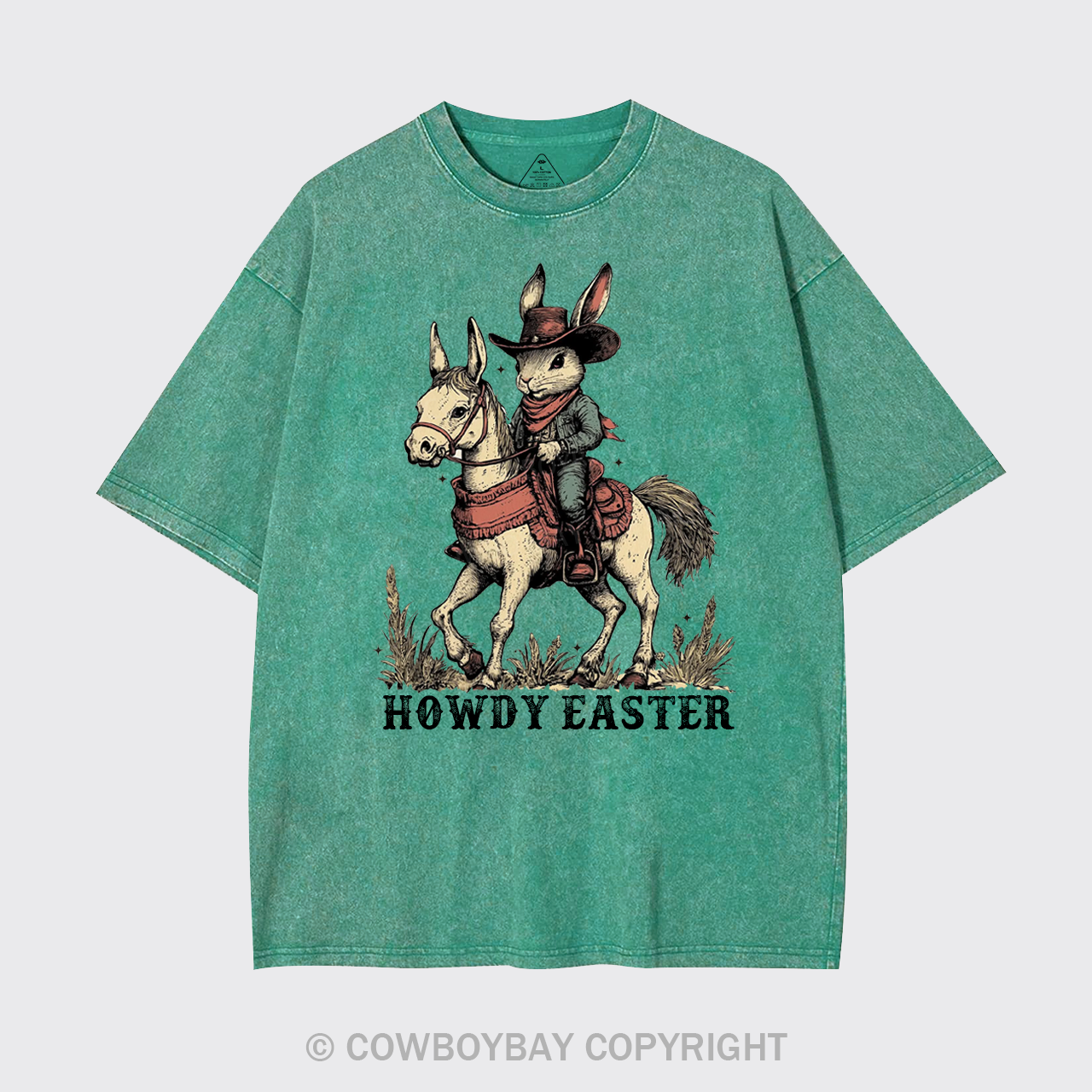 Howdy Easter Garment-dye Tees