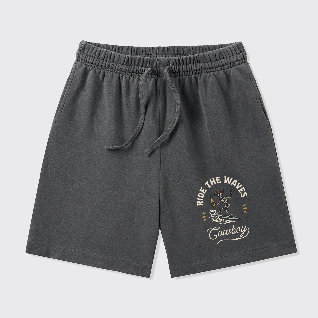 Surfing Cowboy Skeleton_Cowboybay Classic Shorts