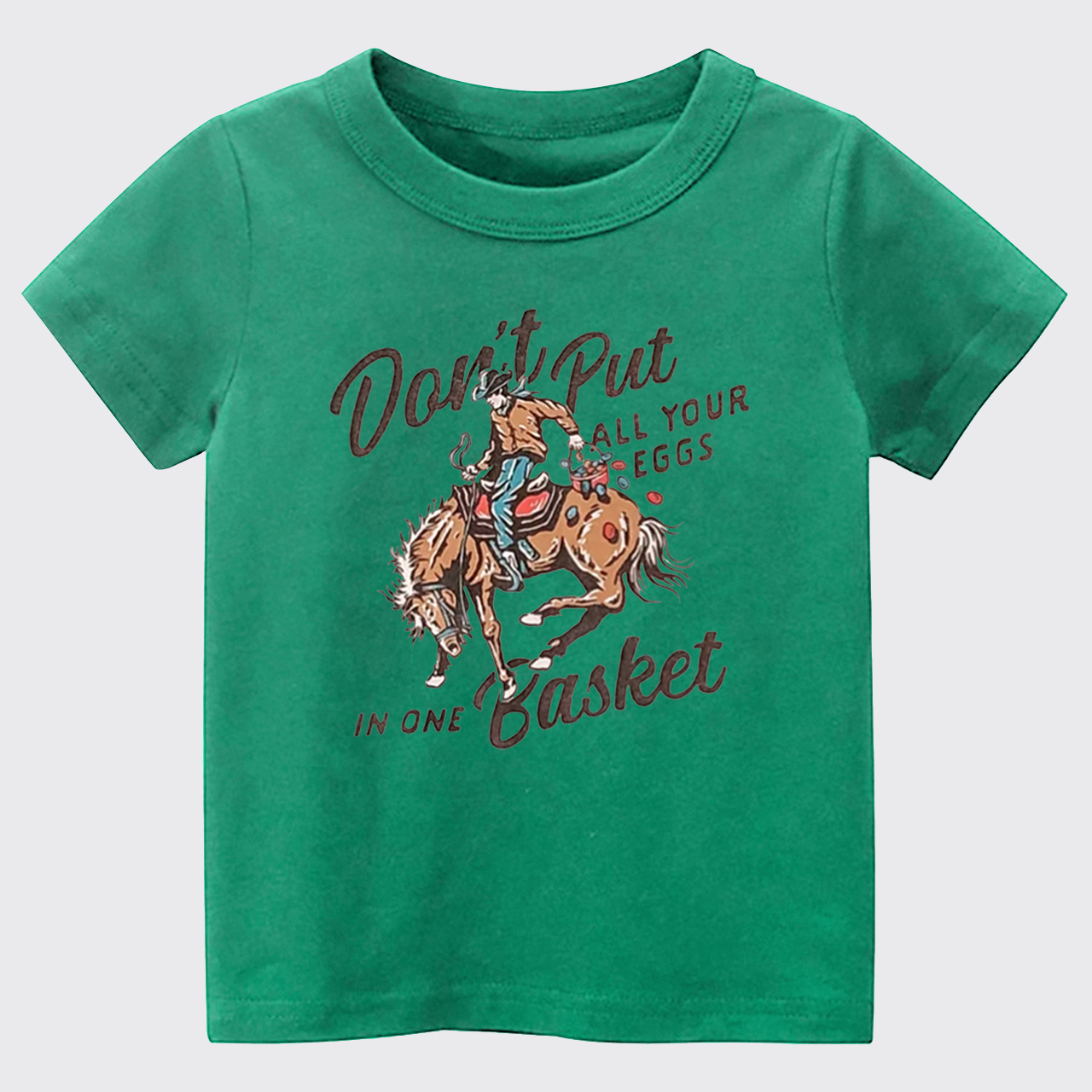 Don't Put All Your Eggs In One Basket Kids T-shirt