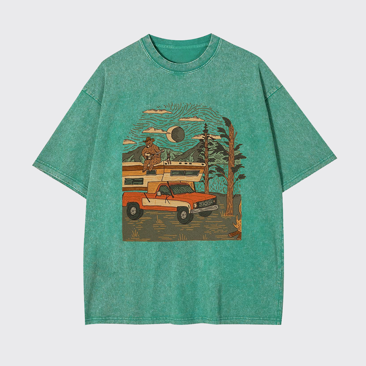 Rugged Cowboy Adventure Garment-dye Tees