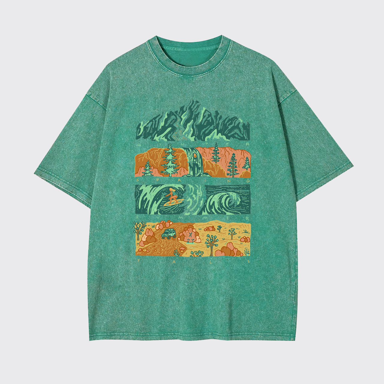 Nature's Journey Garment-dye Tees