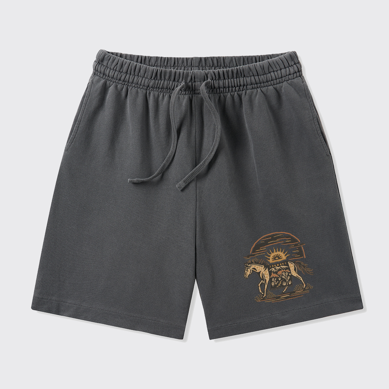 Ride Into The Cowboy Sunset_Broncobay Shorts