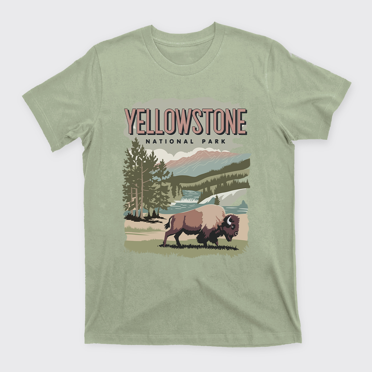Vintage Yellowstone National Park T-Shirts