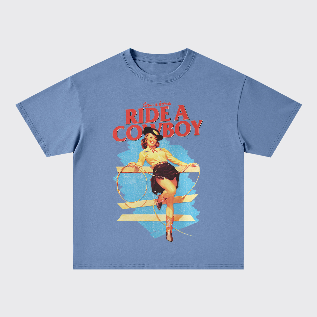 Save A Horse, Ride A Cowboy Oversize T-Shirts