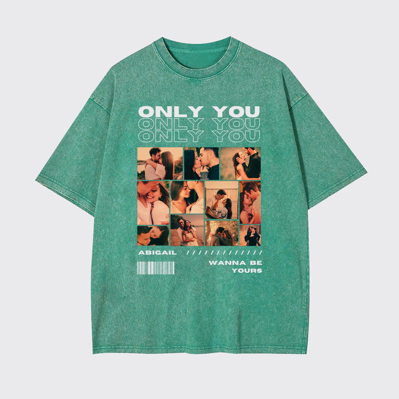 Custom Your Own Design Garment-dye Tees