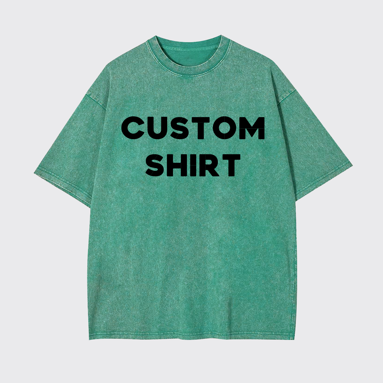 Custom Text Garment-dye Tees