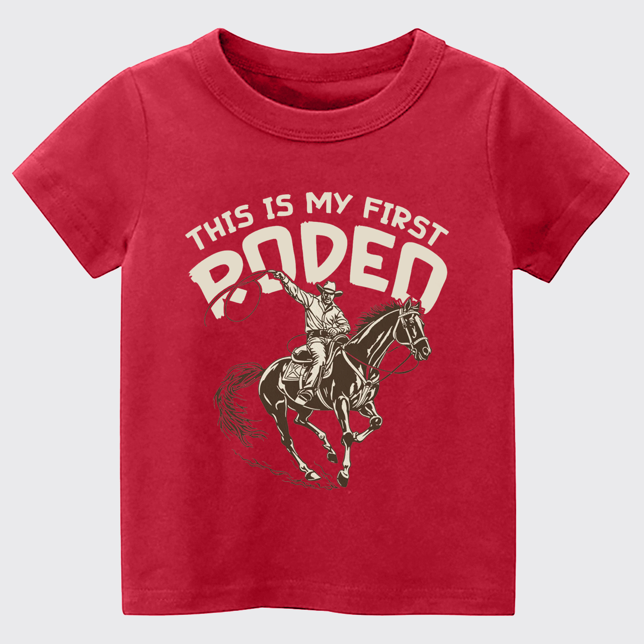 This Is My First Rodeo Kids T-shirt