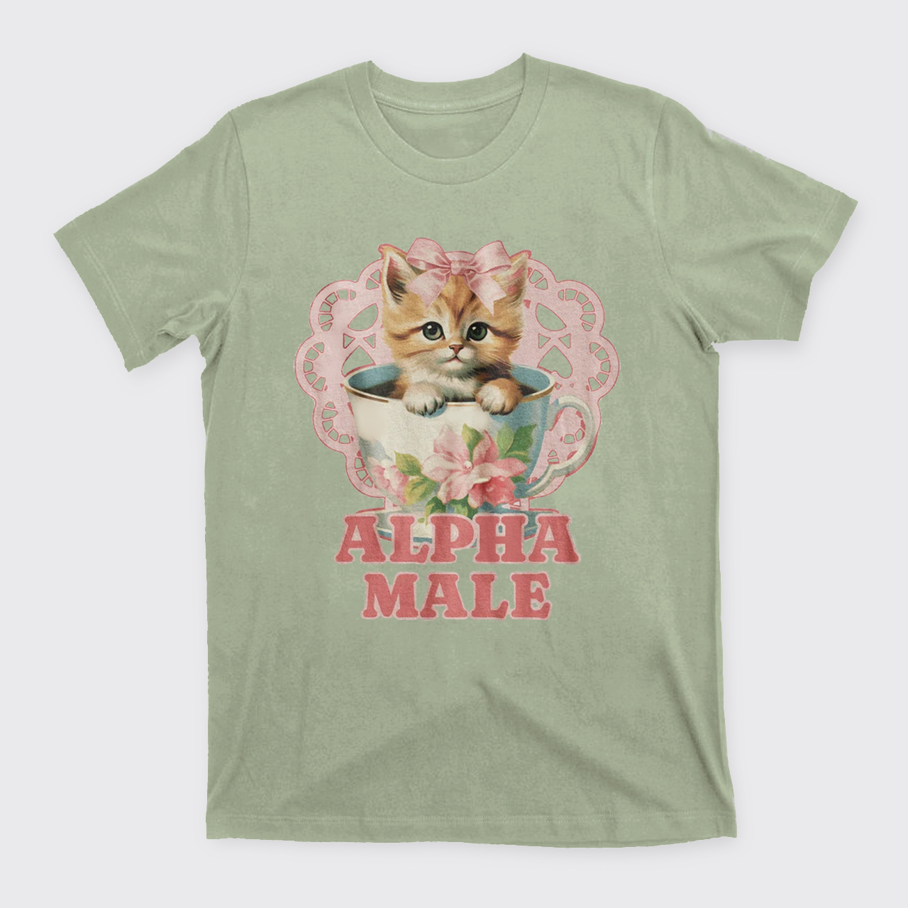 Alpha Male Funny Kitten T-Shirts