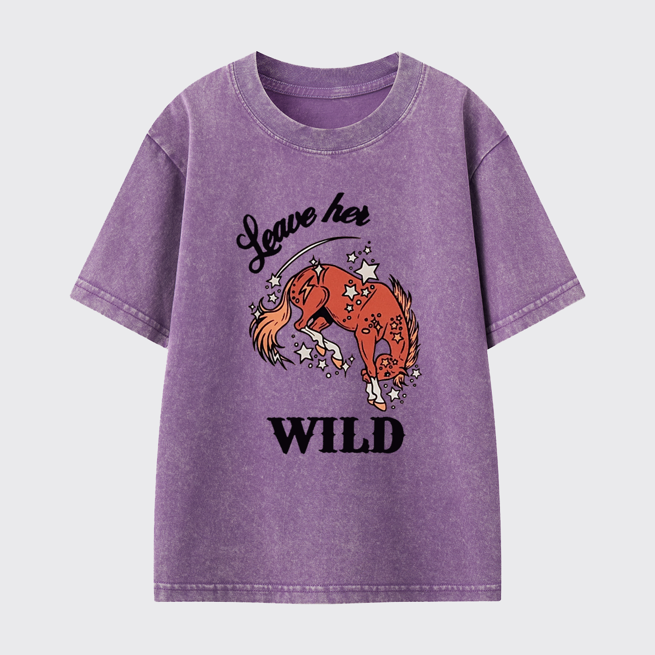 Leave Her Wild Washed Toddler T-shirt