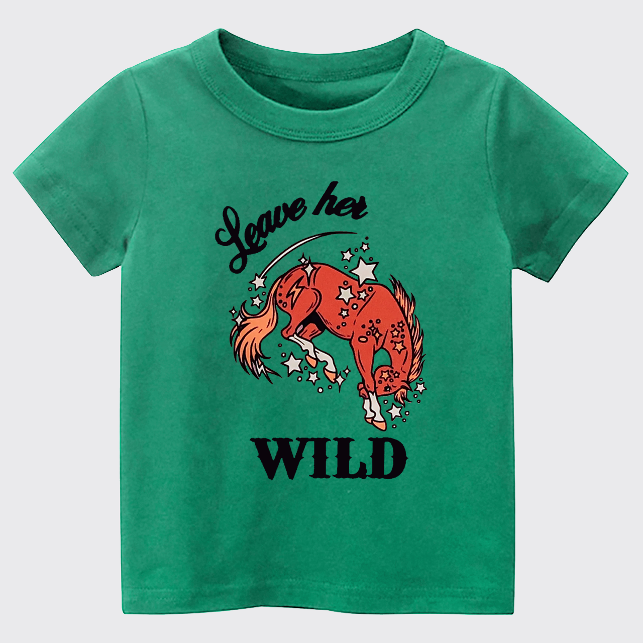 Leave Her Wild Kids T-shirt
