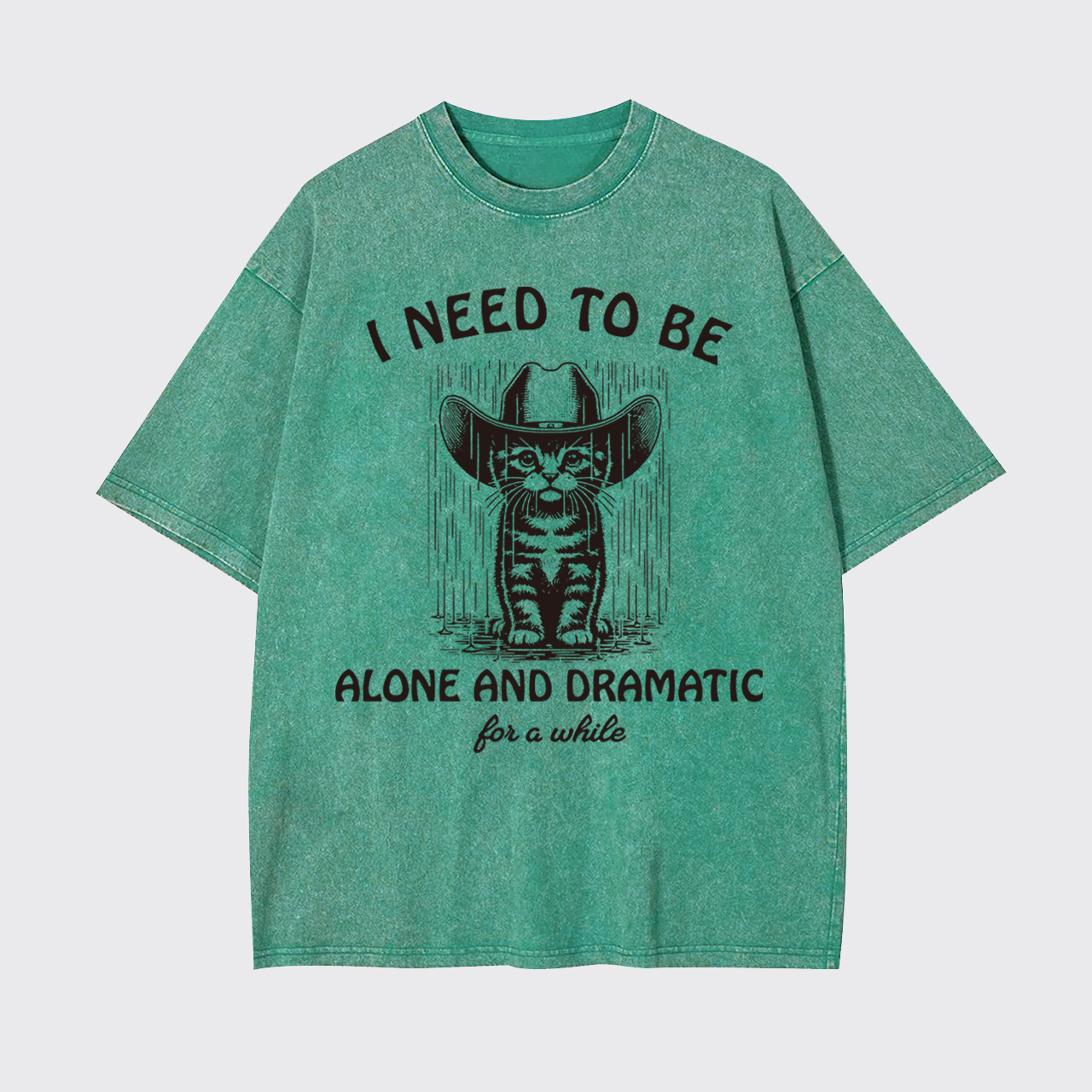 I Need To Be Alone Garment-dye Tees