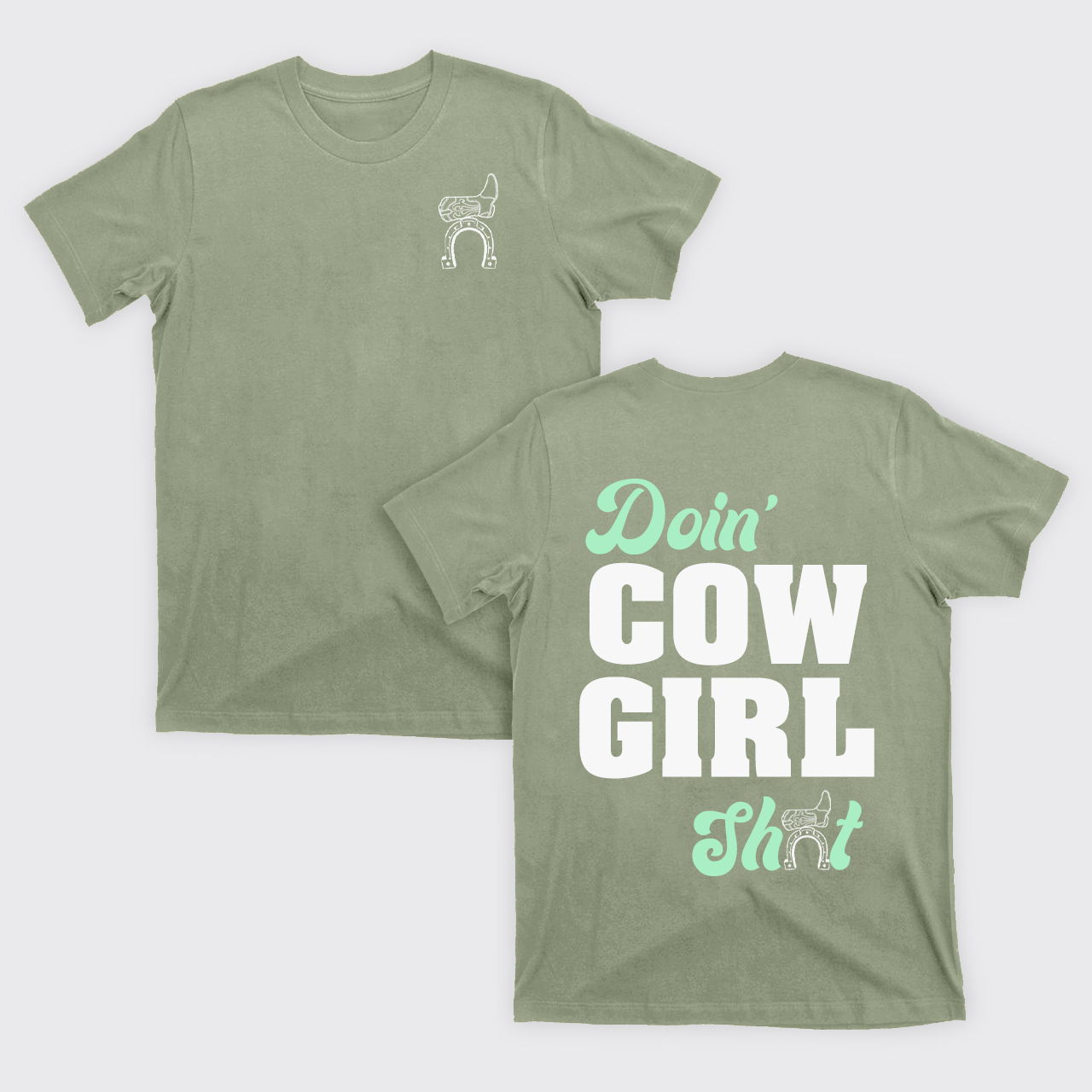 Doin' Cowgirl T-Shirts
