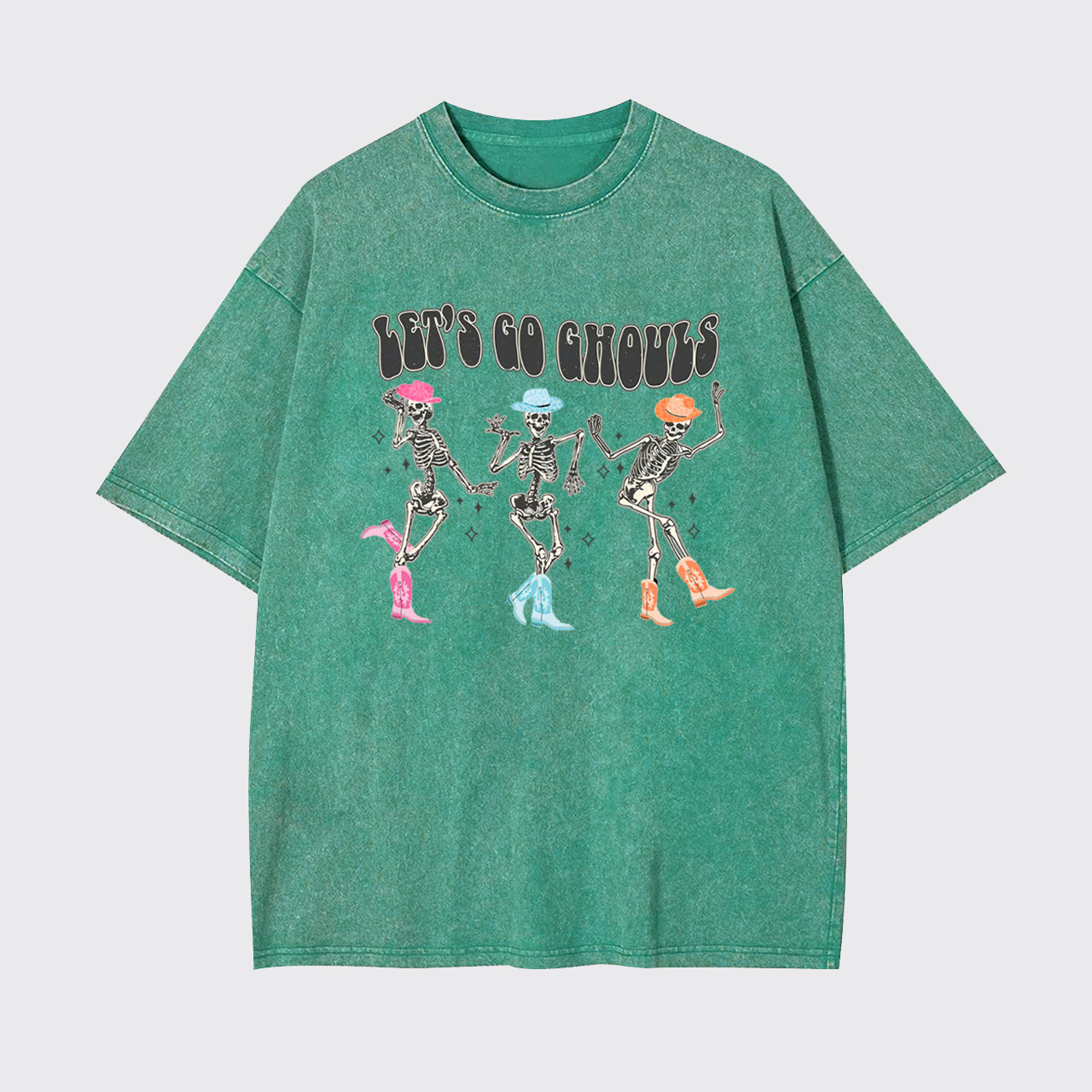 Let's Go Ghouls Garment-dye Tees