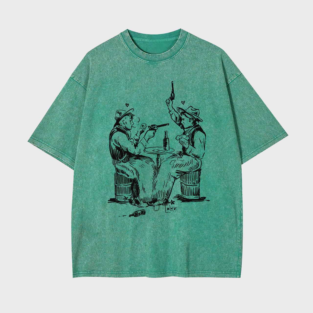 Cowboy Friendship Garment-dye Tees
