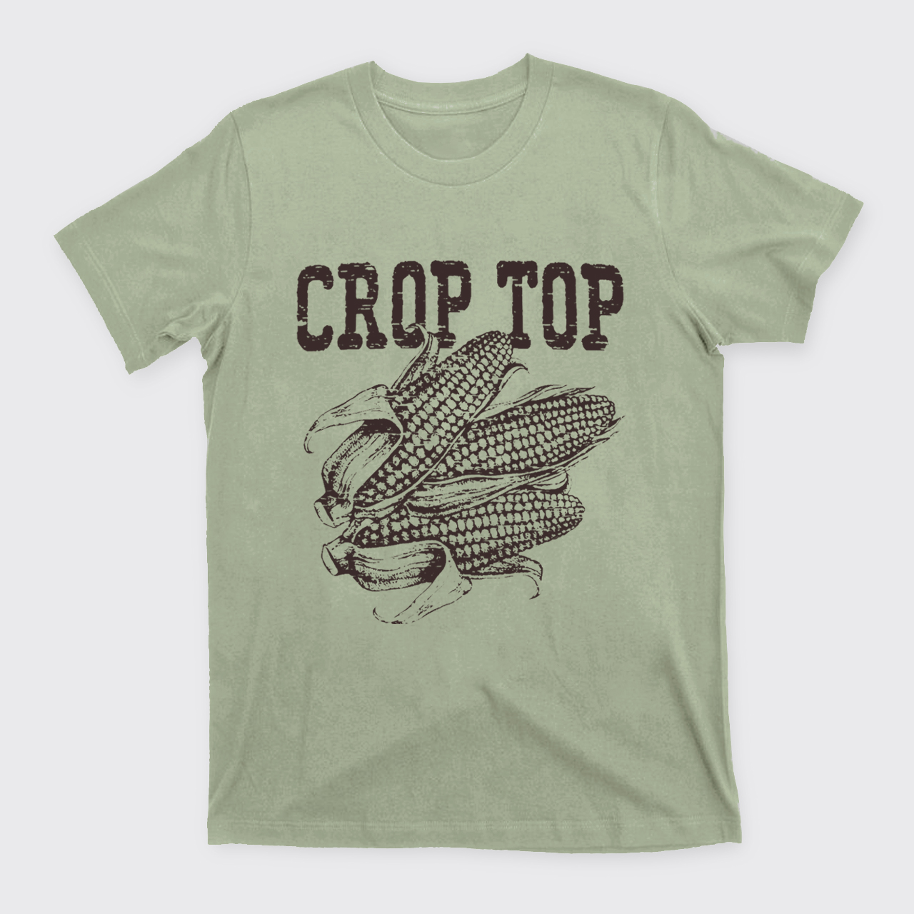 Crop Top Corn T-Shirts