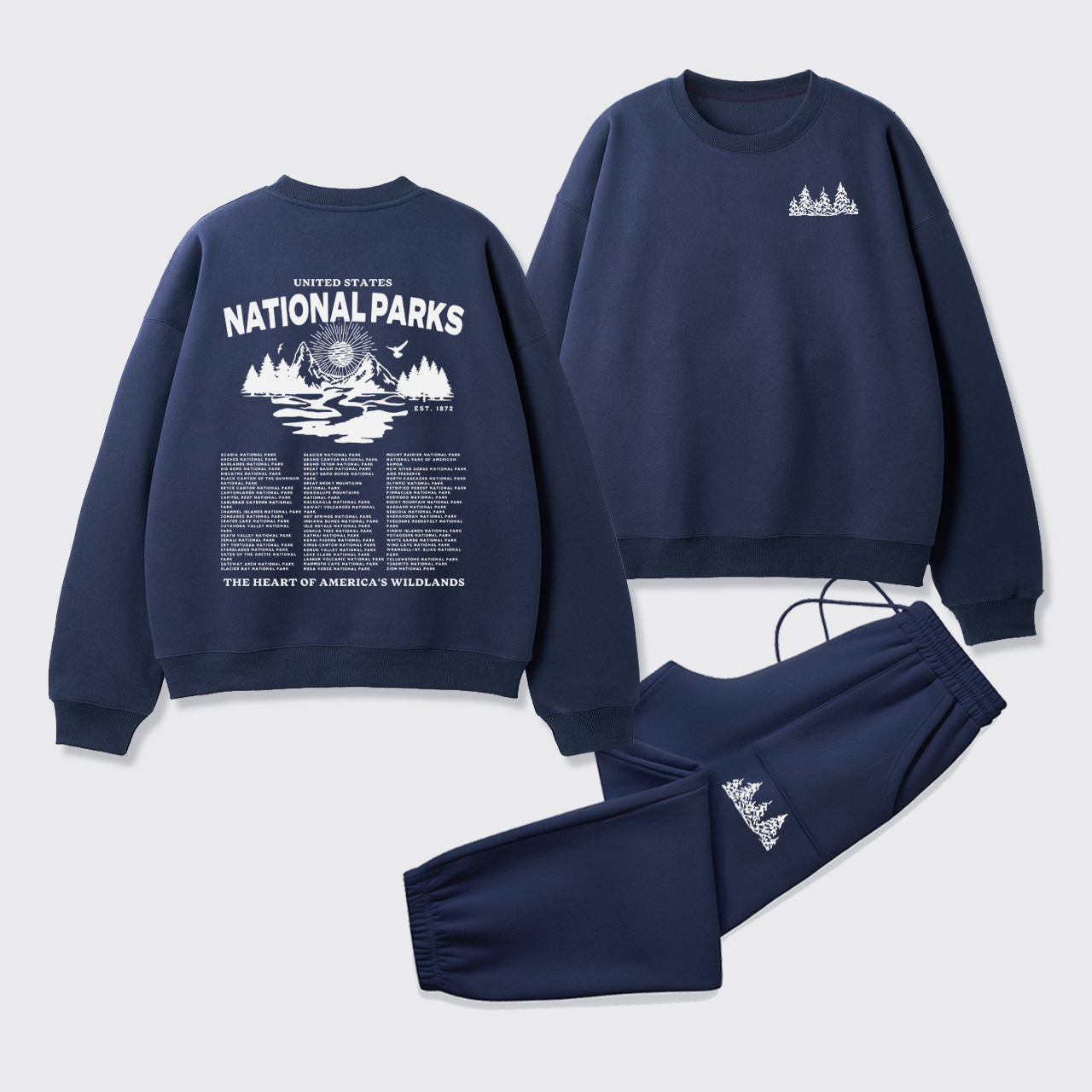 Protect Our National Parks Fleece Sweatshirt Set