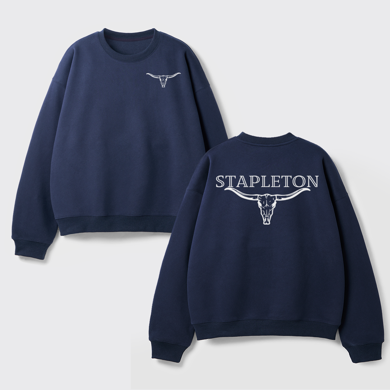 Cow Bull Fleece Sweatshirt