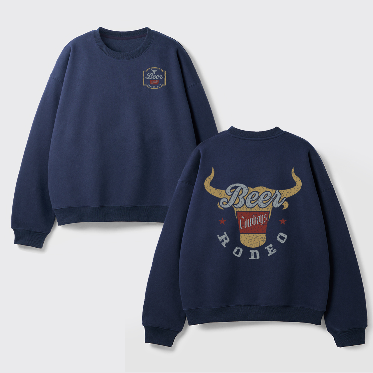 New Beer Rodeo Fleece Sweatshirt
