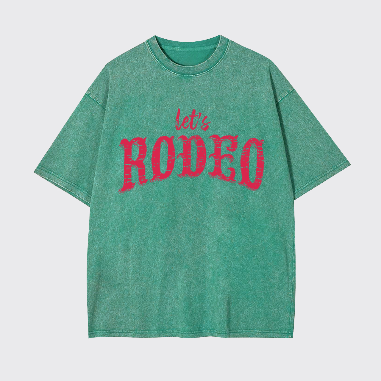 Let's Rodeo Garment-dye Tees