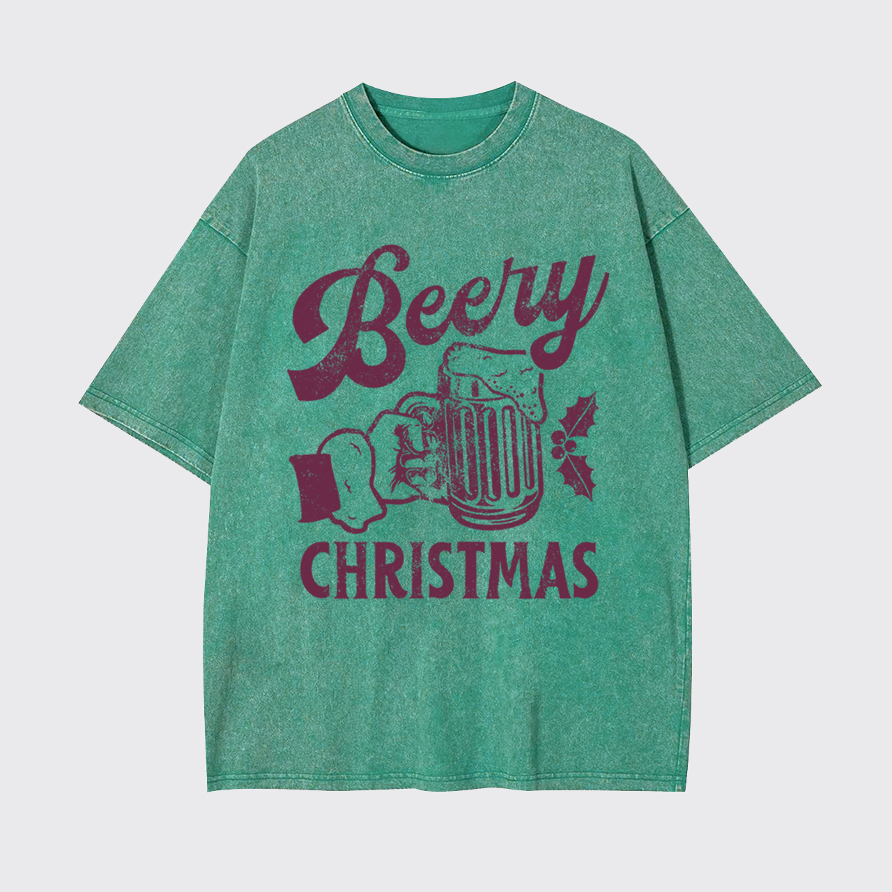 Beery Christmas Garment-dye Tees