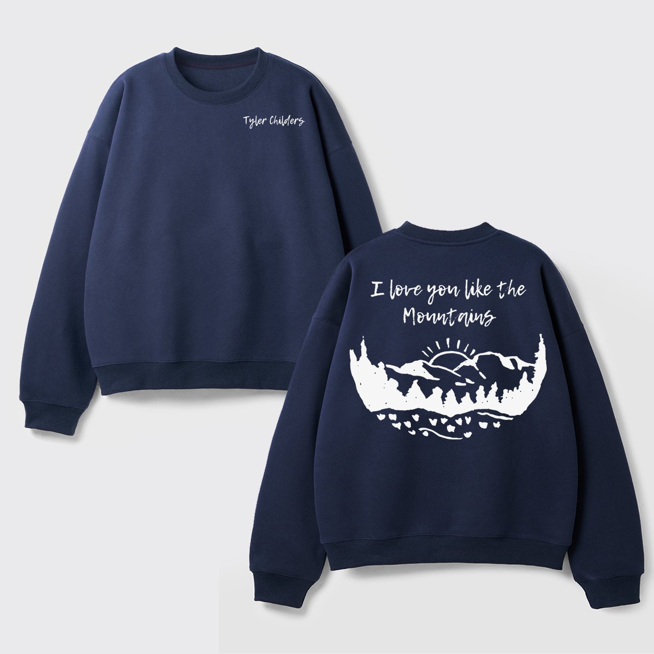 Fleece Tyler Childers Like The Mountains Sweatshirt
