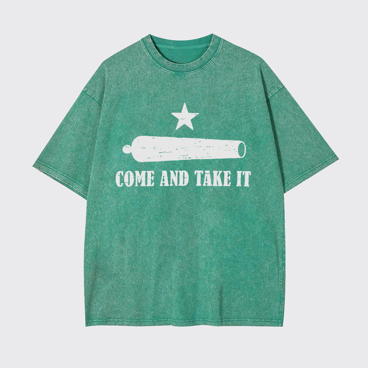 Come and Take It Cannon Garment-dye Tees