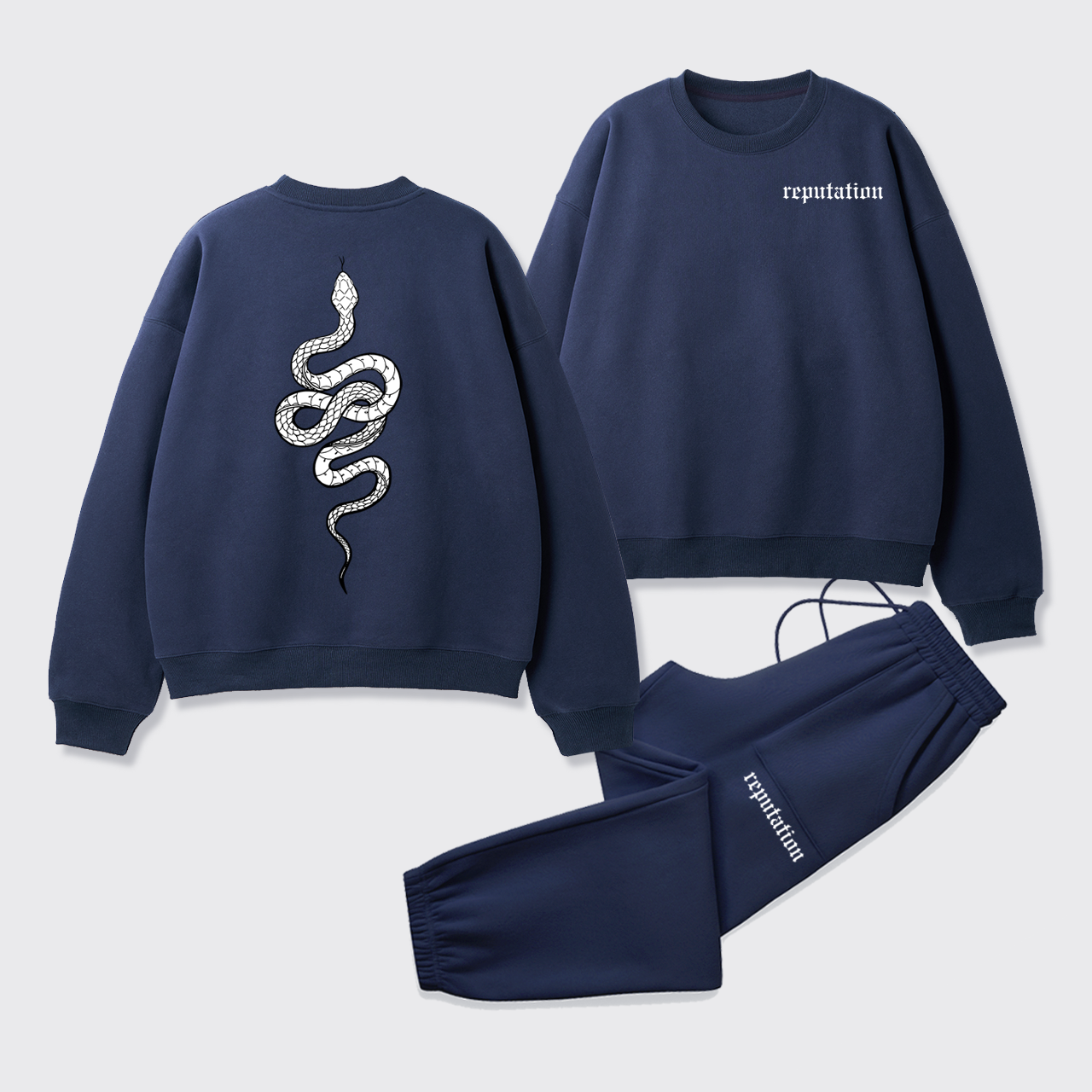 Fleece Reputation Look What You Made Me Do Sweatshirt Set