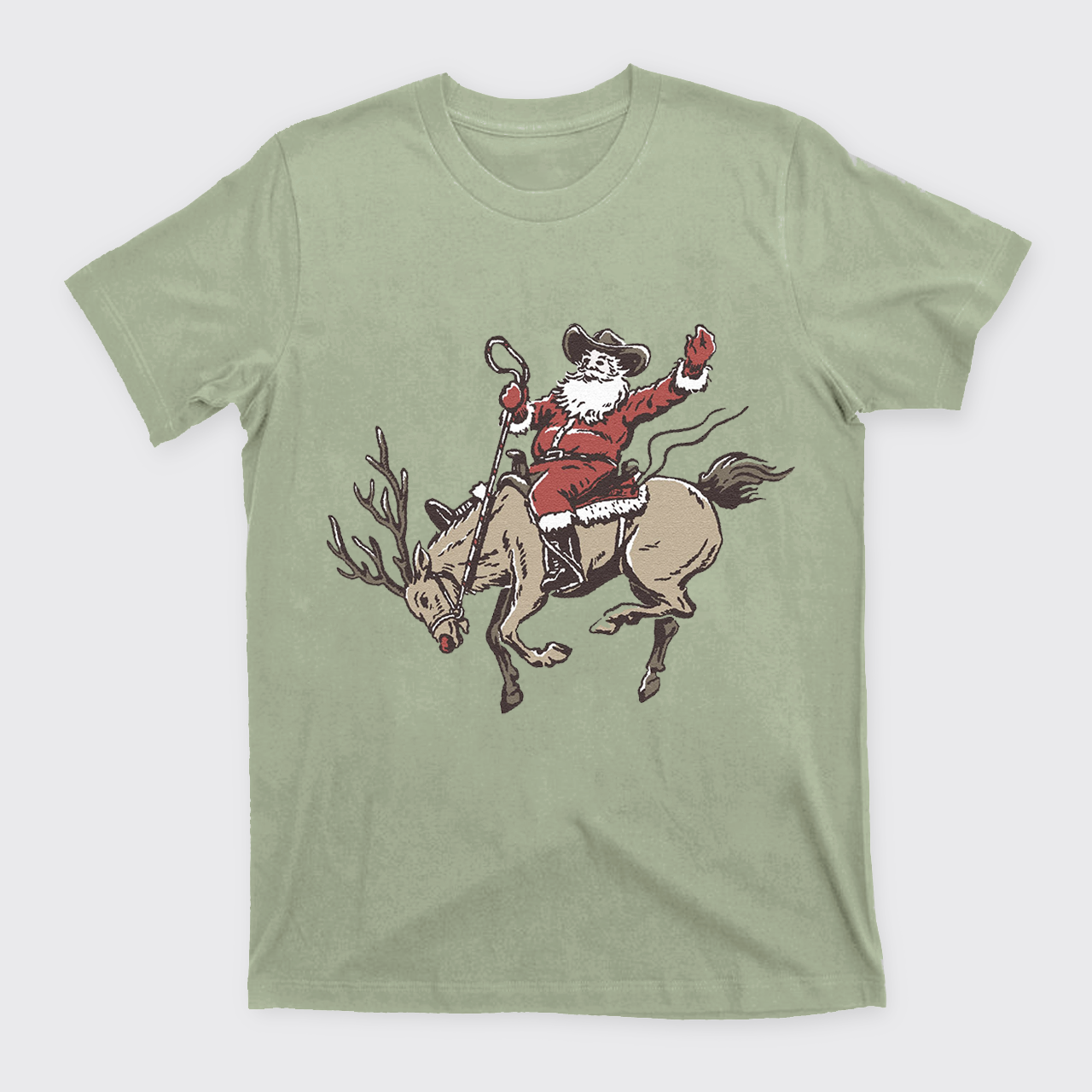 Cowboy Santa Rodeo T-Shirts