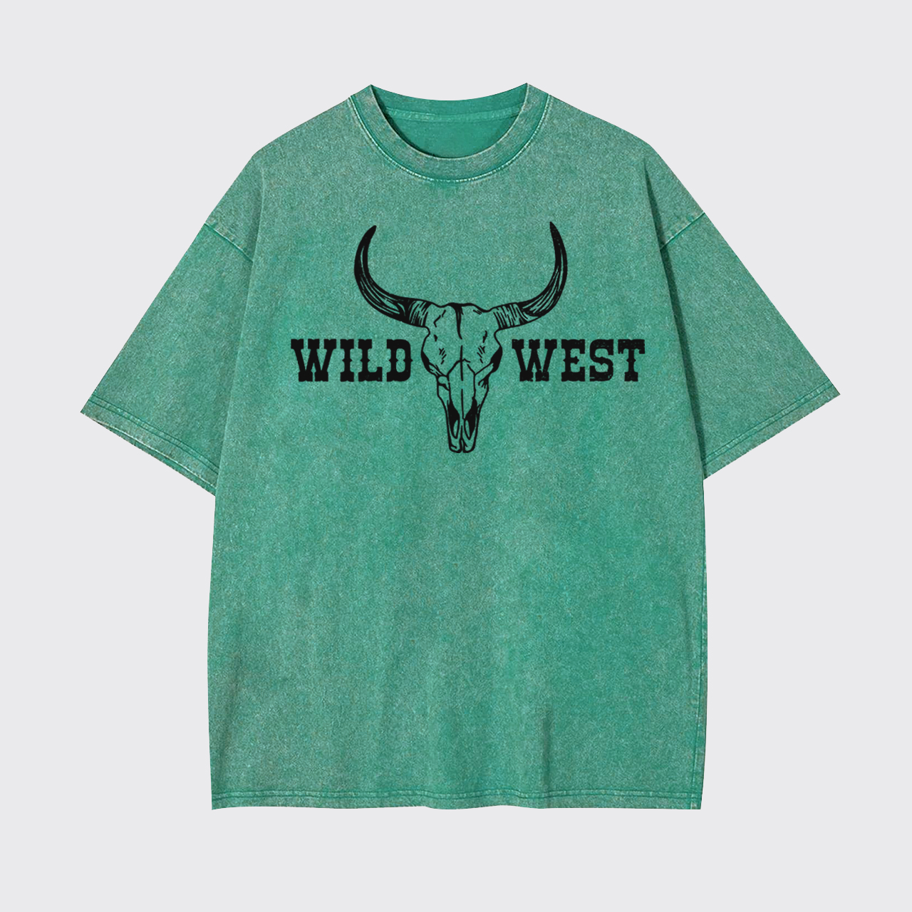 Boho Cow Skull Garment-dye Tees