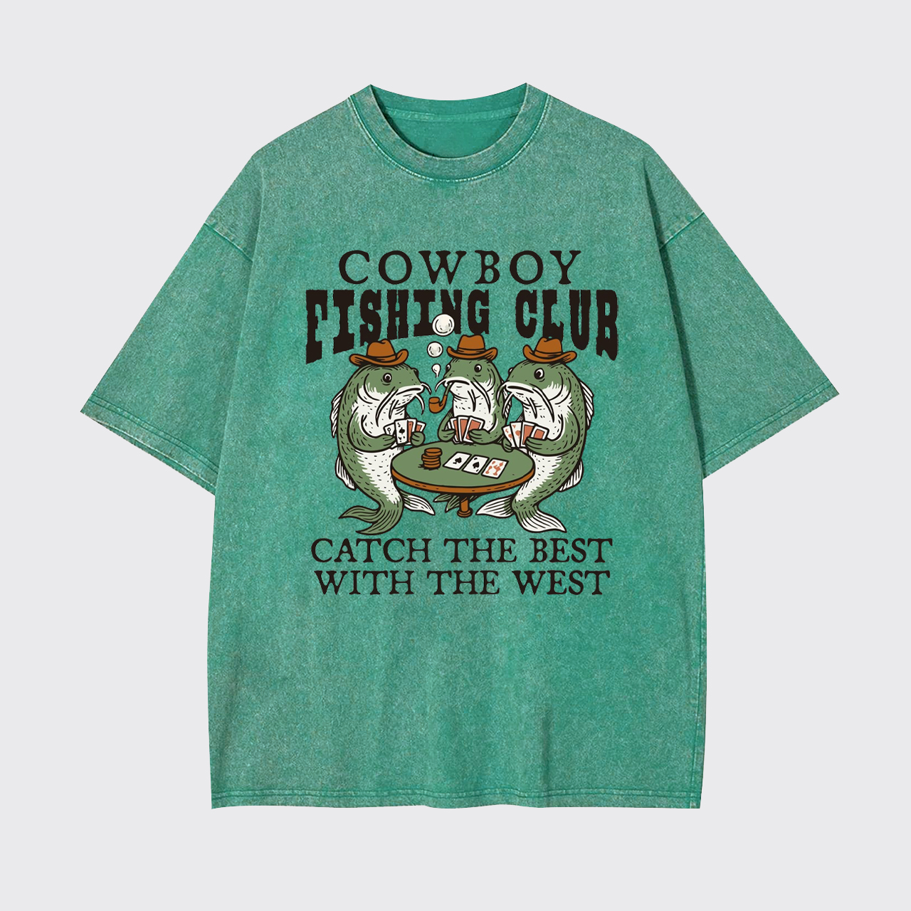 Cowboy Fishing Club Garment-dye Tees