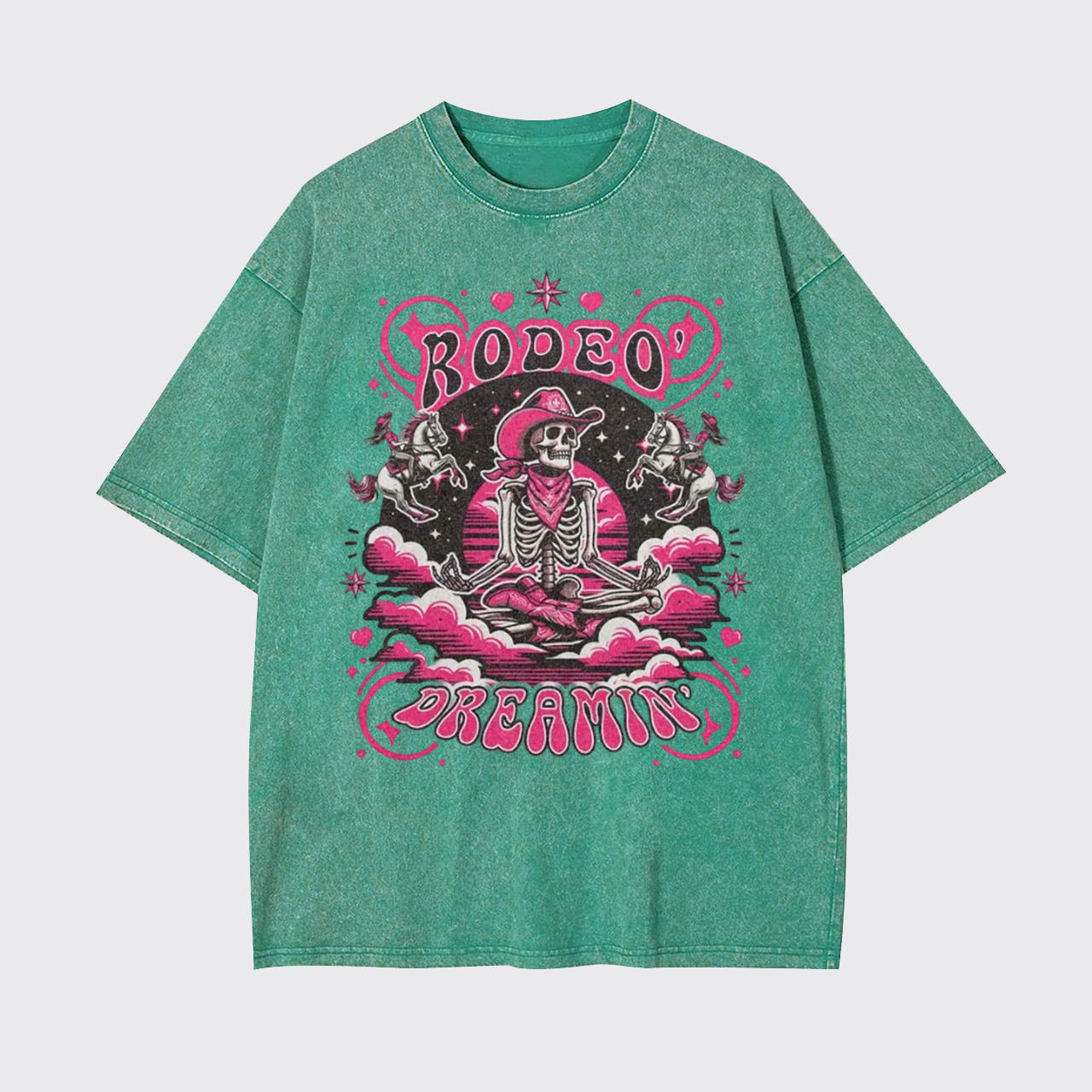 Rodeo Vintage Cowgirl Garment-dye Tees
