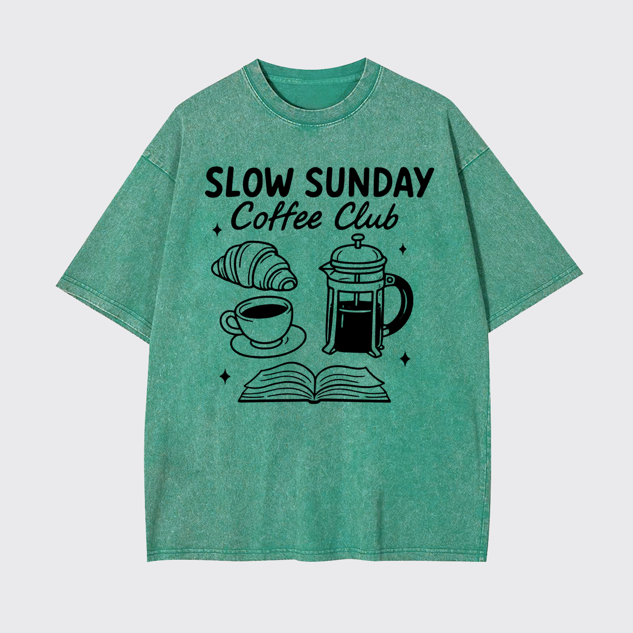 Coffee Club Garment-dye Tees