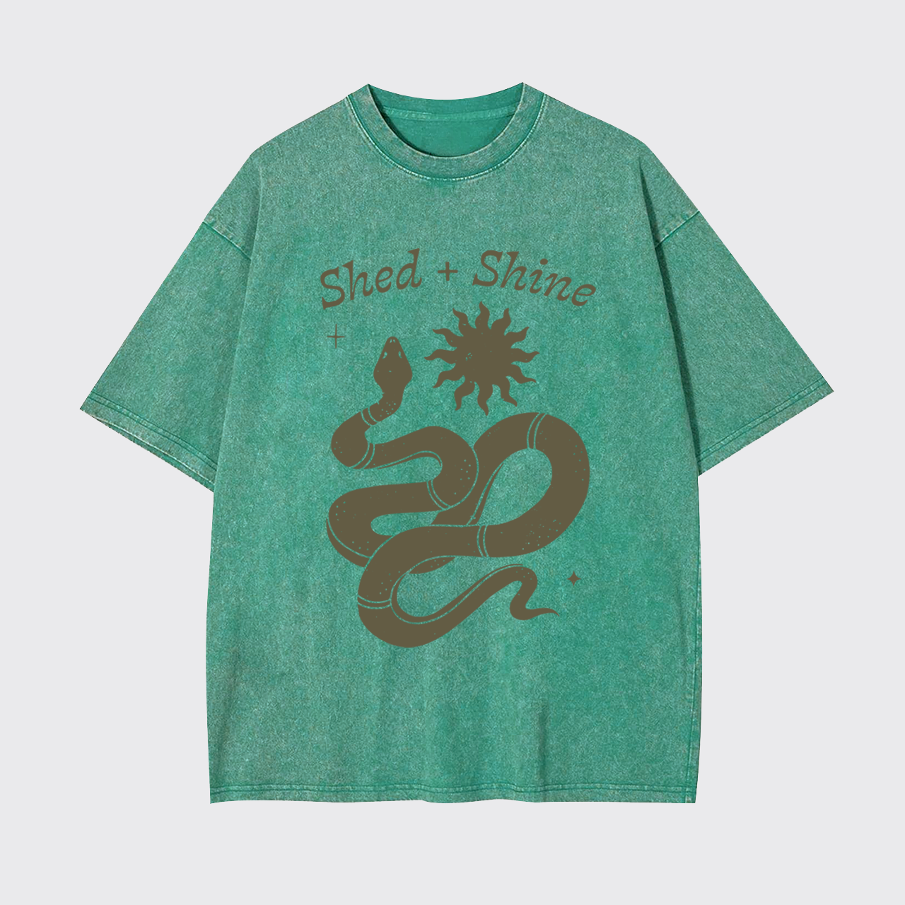 Snake Boho Garment-dye Tees