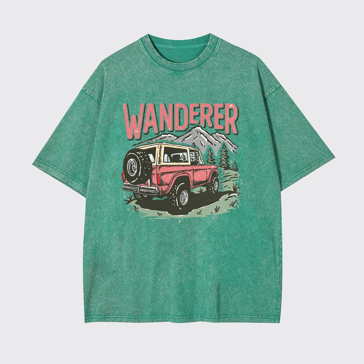 Adventure VIntage Camping Garment-dye Tees