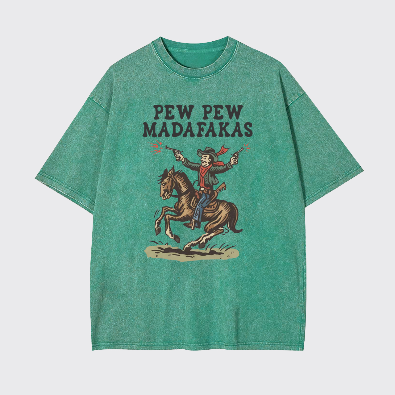 Pew Pew Madafakas Garment-dye Tees